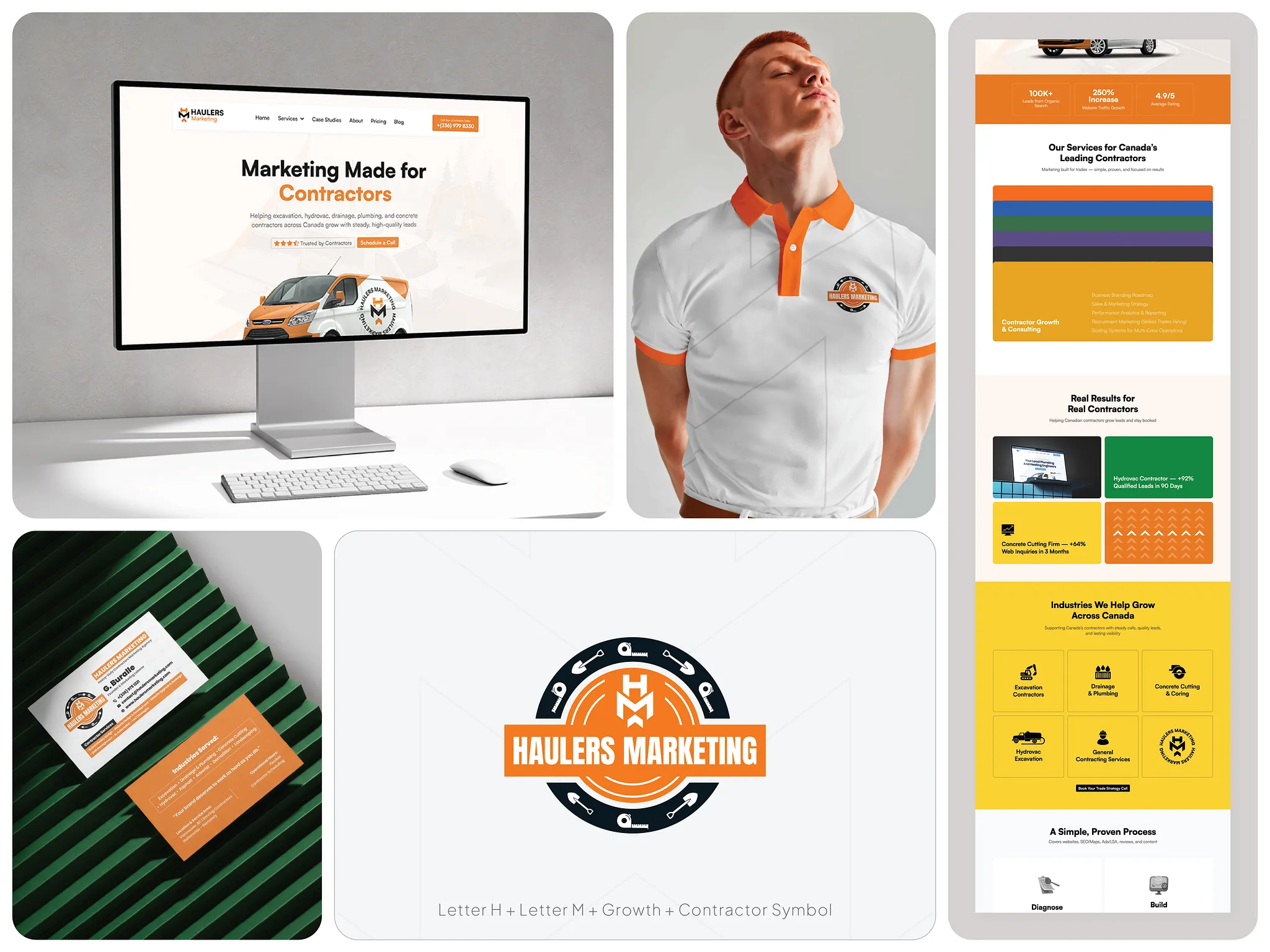 Haulers Marketing contractor brand identity