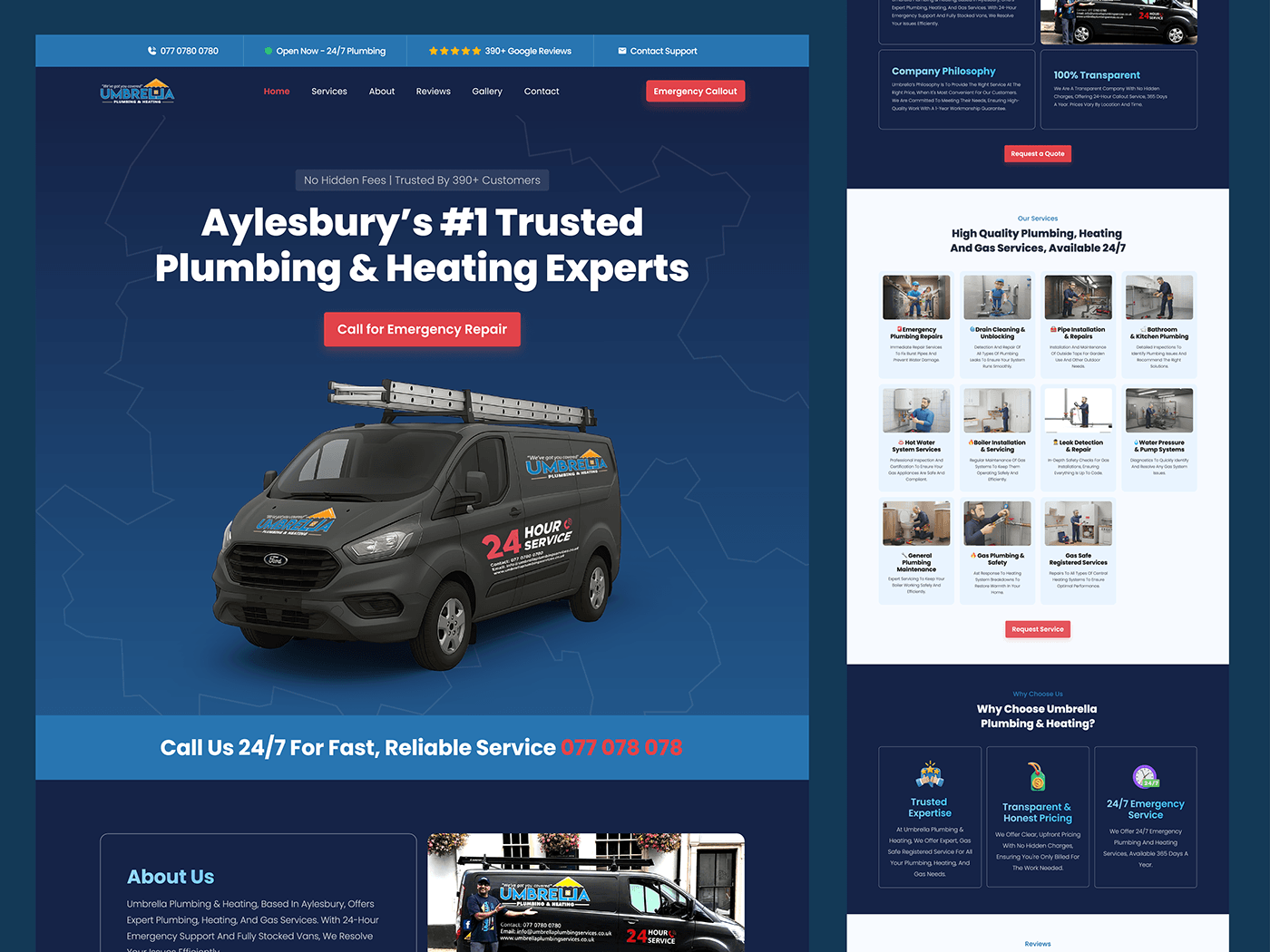 Umbrella Plumbing Site